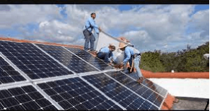 installing solar panels on roof