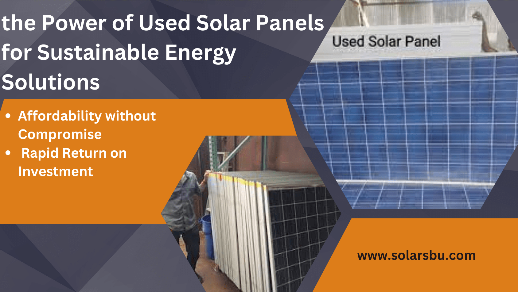 used solar panels